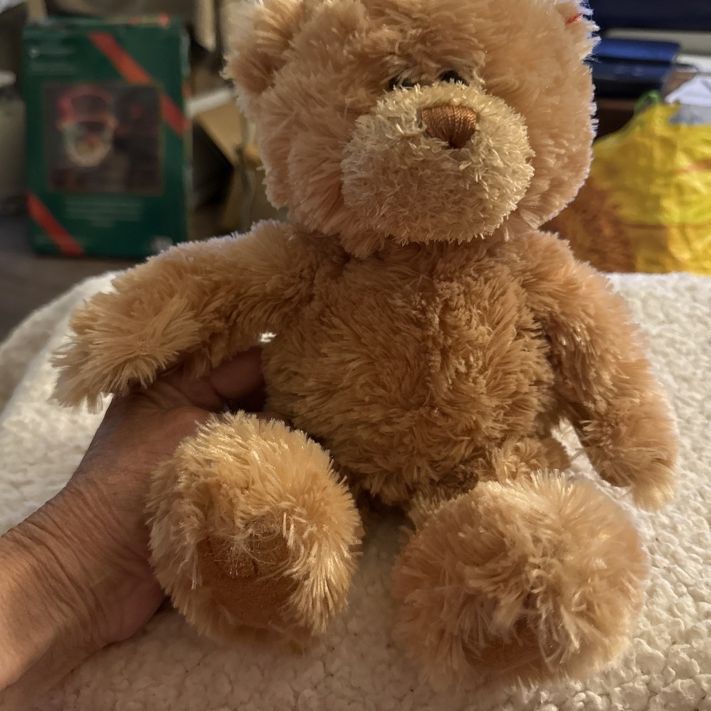GUND Teddy Bear CORIN 15309 12" Soft Plush Toy Tan Pre Owned